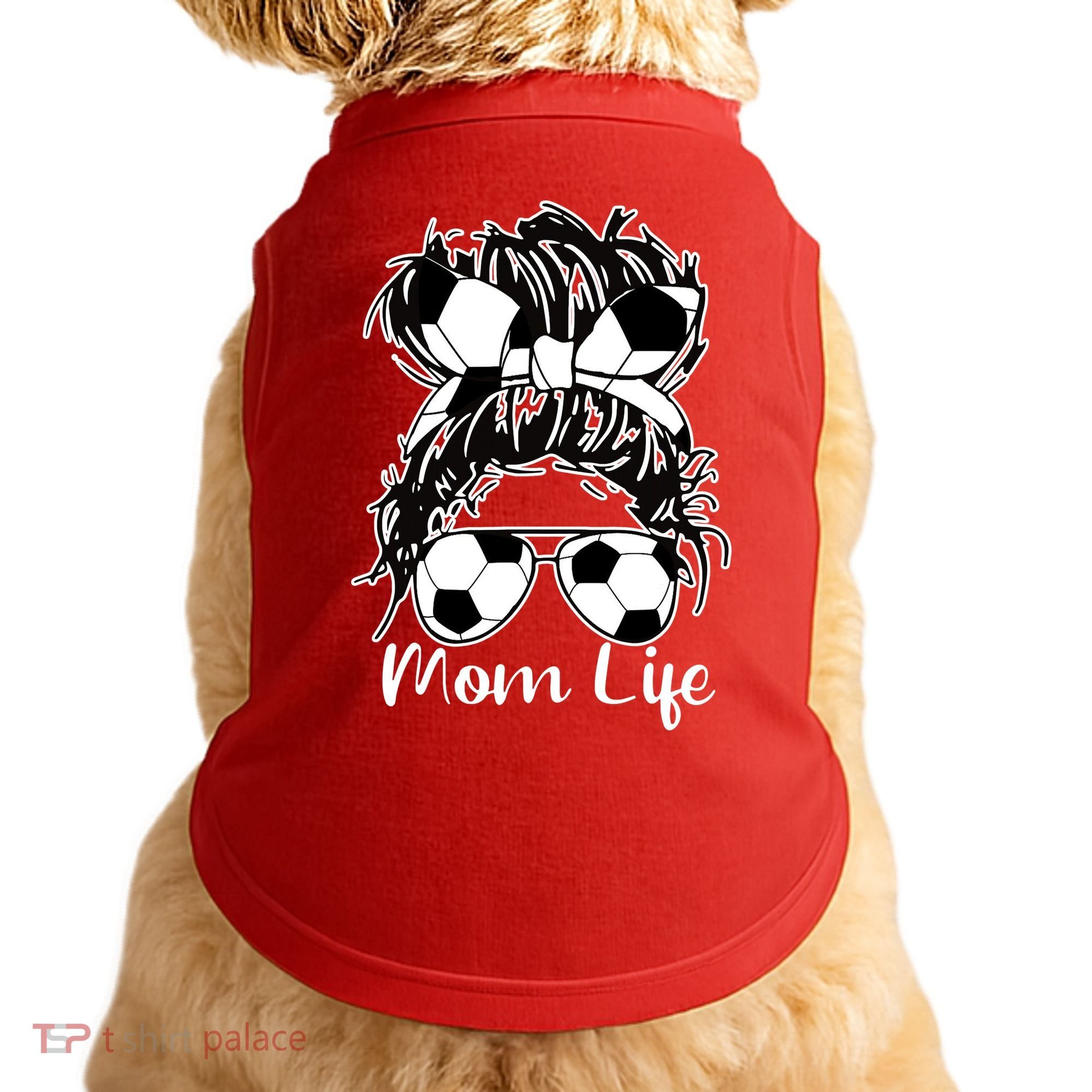 Mom Life Soccer Mom Doggie Tank
