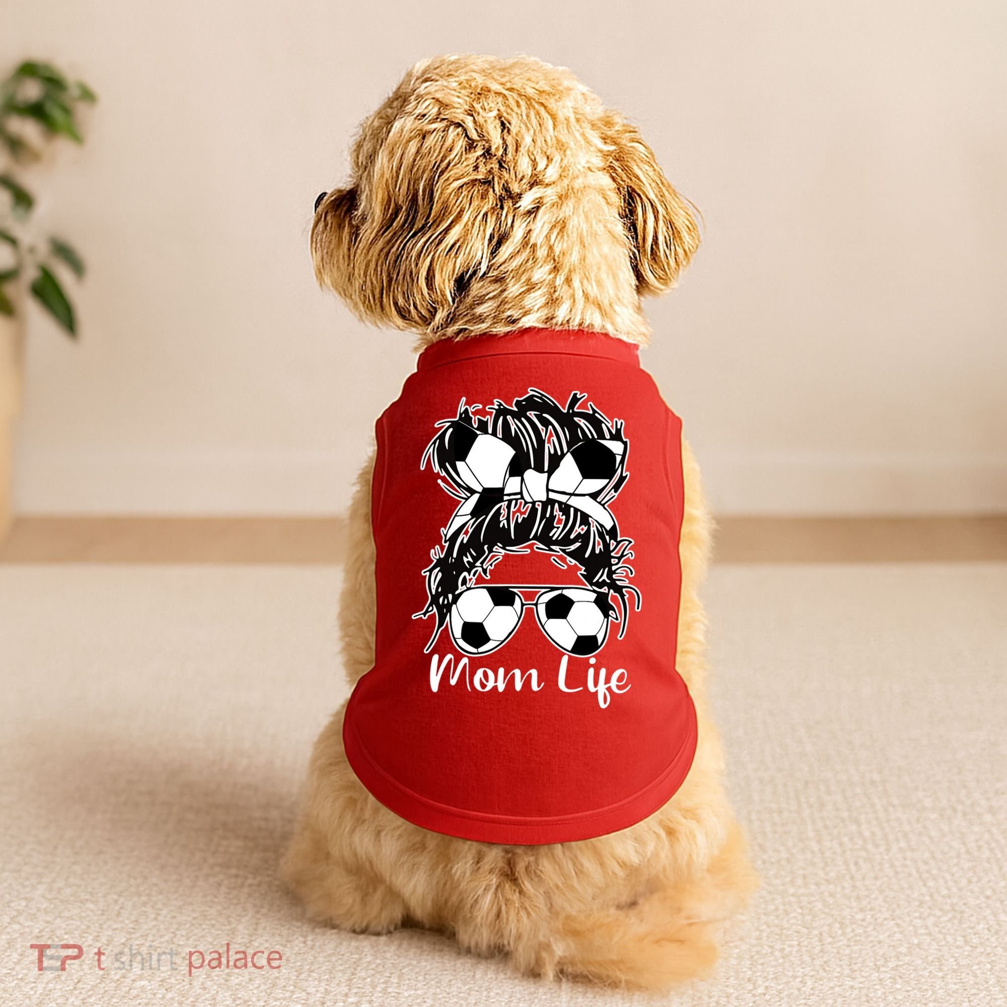 Mom Life Soccer Mom Doggie Tank