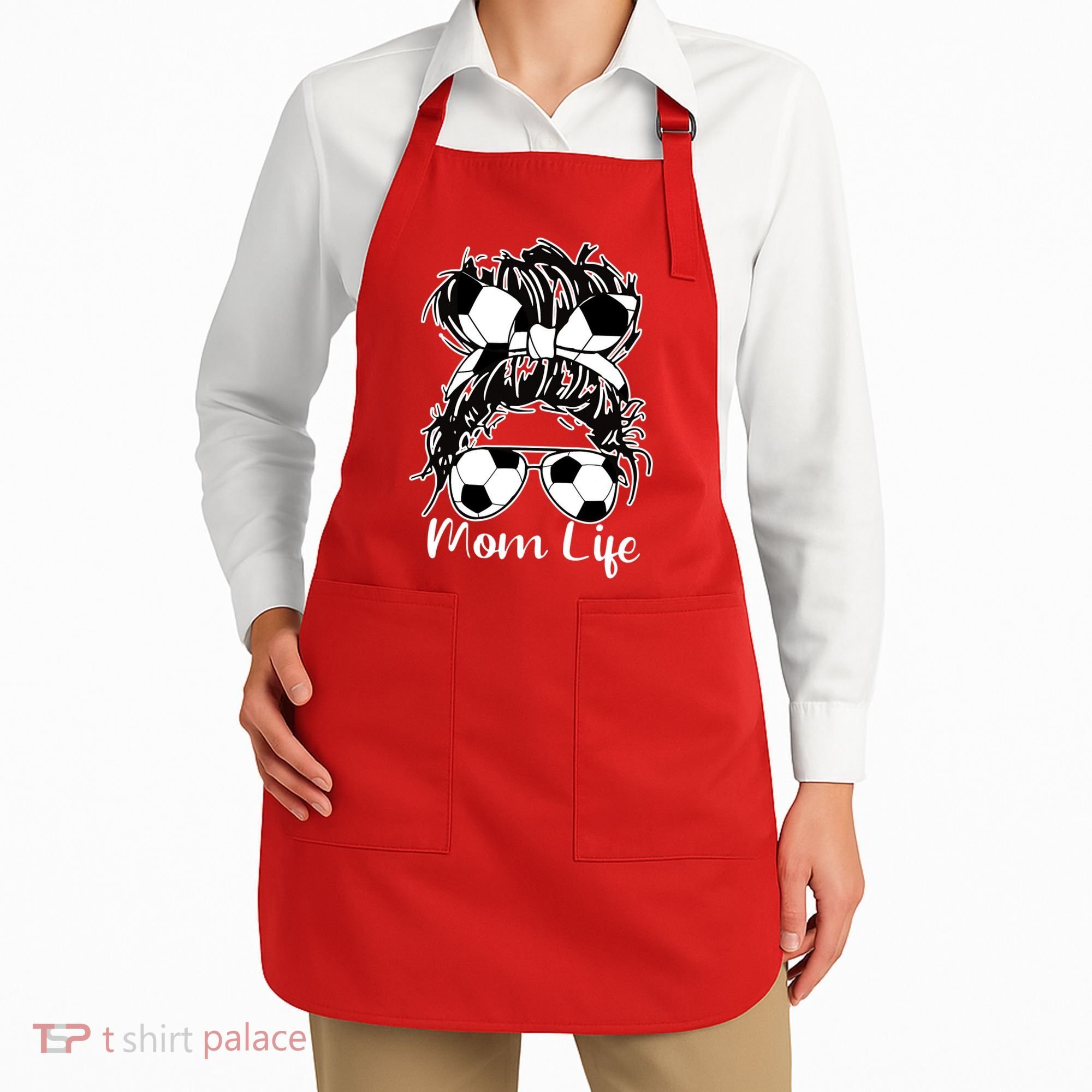 Mom Life Soccer Mom Apron