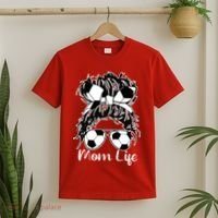 Mom Life Soccer Mom T-Shirt thumb 2