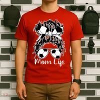 Mom Life Soccer Mom T-Shirt thumb 6