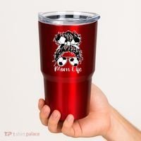 Mom Life Soccer Mom Tumbler thumb 2