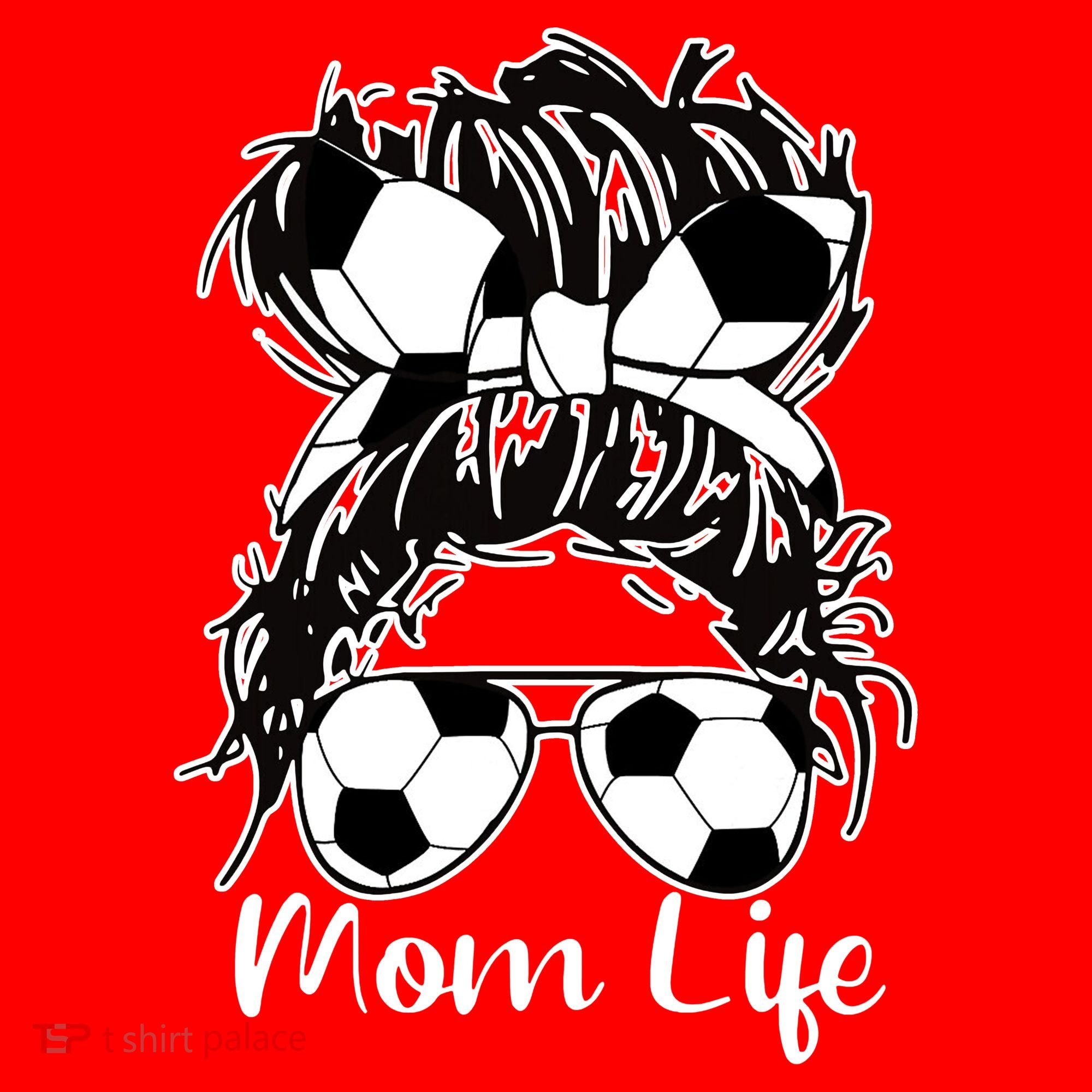 Mom Life Soccer Mom Ornament