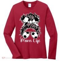 Mom Life Soccer Mom Women's Long Sleeve Shirt thumb 0