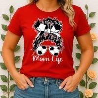 Mom Life Soccer Mom Women's T-Shirt thumb 2