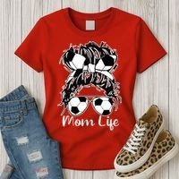 Mom Life Soccer Mom Women's T-Shirt thumb 3