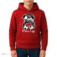 Mom Life Soccer Mom Kids Hoodie thumb 4