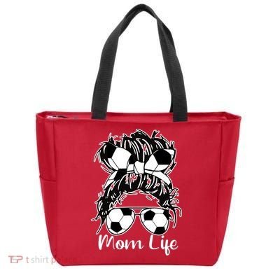 Mom Life Soccer Mom Tote Bag