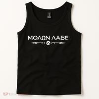 Molon Labe Sparta Gym Fitness Tank Top thumb 2