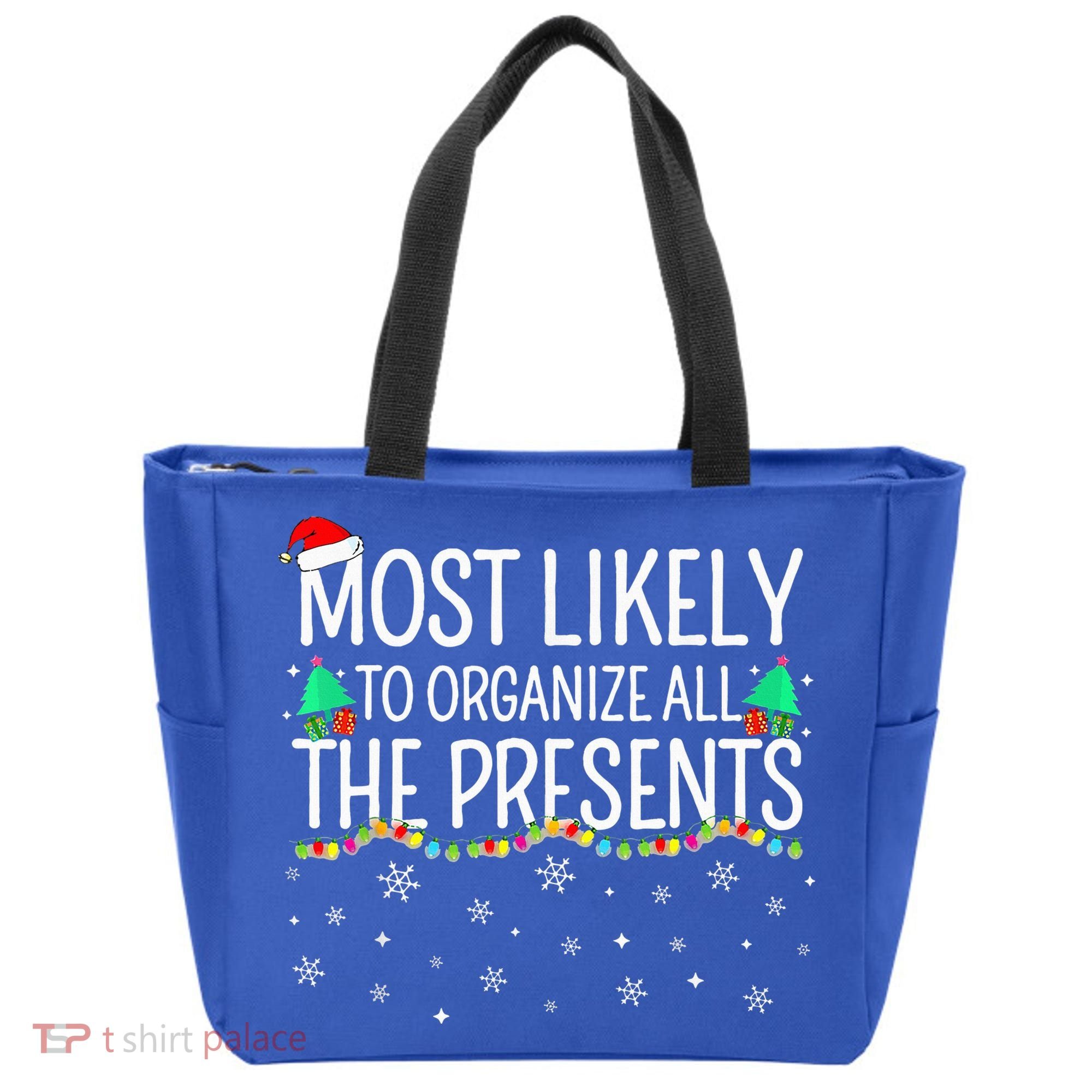 Most Likely To Organize All The Presents Family Christmas Tote Bag