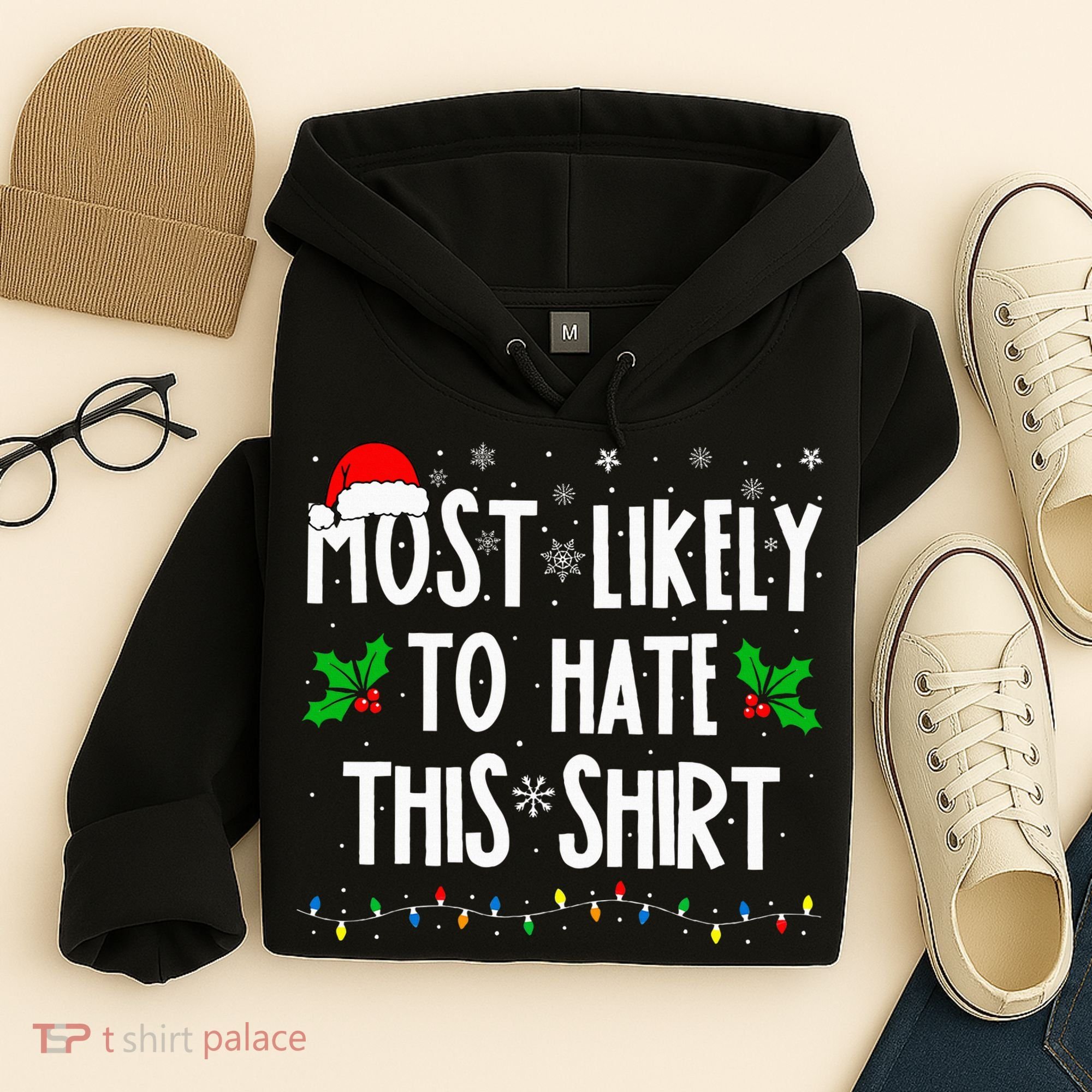 Most Likely To Hate This Family Matching Christmas Hoodie