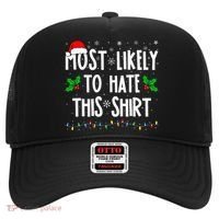 Most Likely To Hate This Family Matching Christmas Hat thumb 0