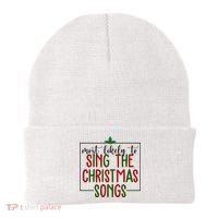 Most Likely To Sing The Christmas Songs Beanie thumb 0