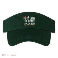 Most Likely To Drink With The Elves Funny Christmas Visor thumb 0