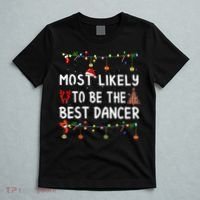 Most Likely To Christmas Shirt Funny Matching Family Pajamas T-Shirt thumb 5