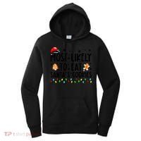 Most Likely To Eat Santas Cookies Family Christmas Matching Women's Hoodie thumb 0