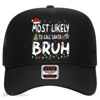 Most Likely To Call Santa Bruh Christmas Matching Family  Hat thumb 0