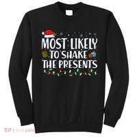 Most Likely To Shake The Presents Family Matching Christmas Sweatshirt thumb 0