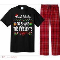 Most Likely To Shake The Presents Family Matching Christmas  Pajama Set thumb 0