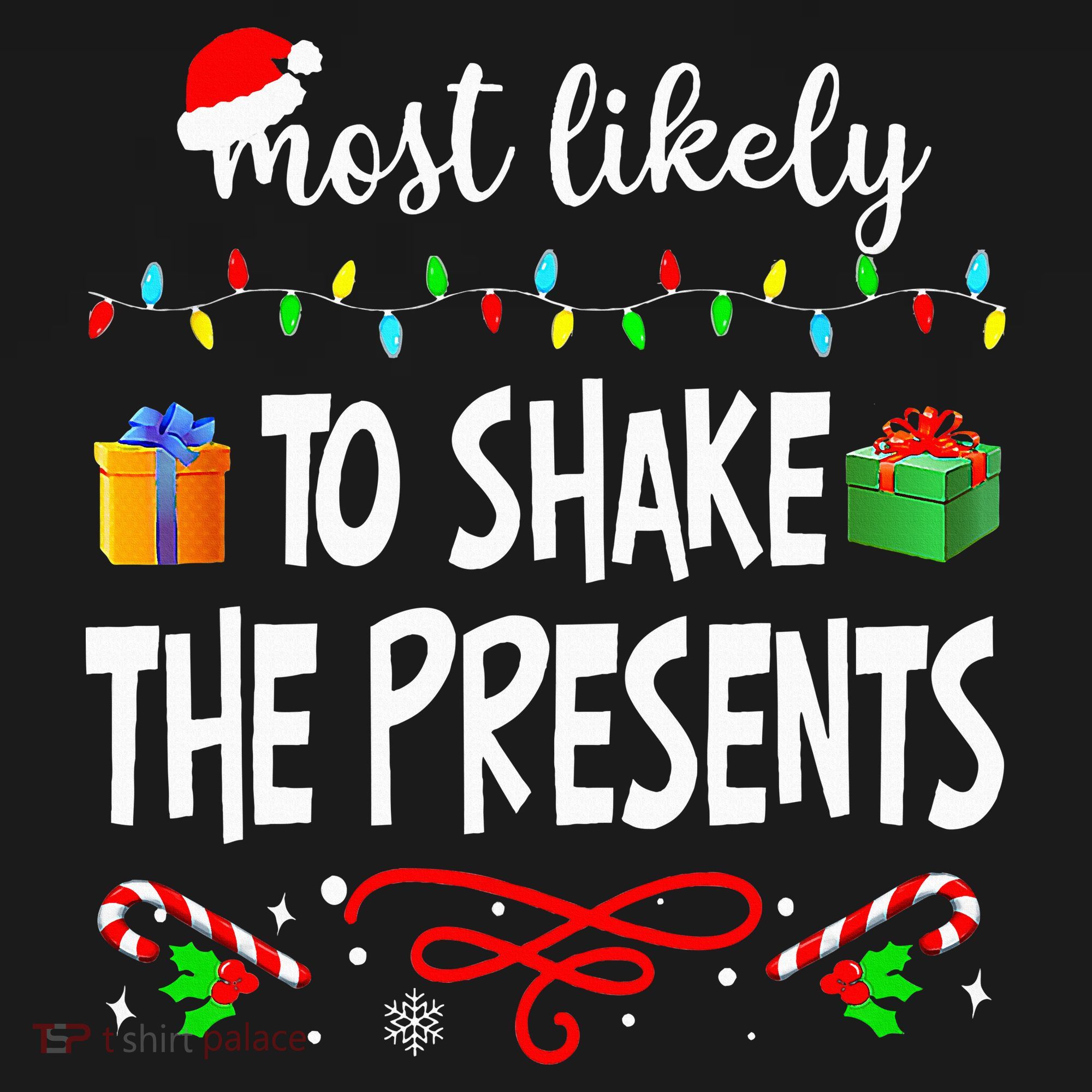 Most Likely To Shake The Presents Family Matching Christmas  Ornament