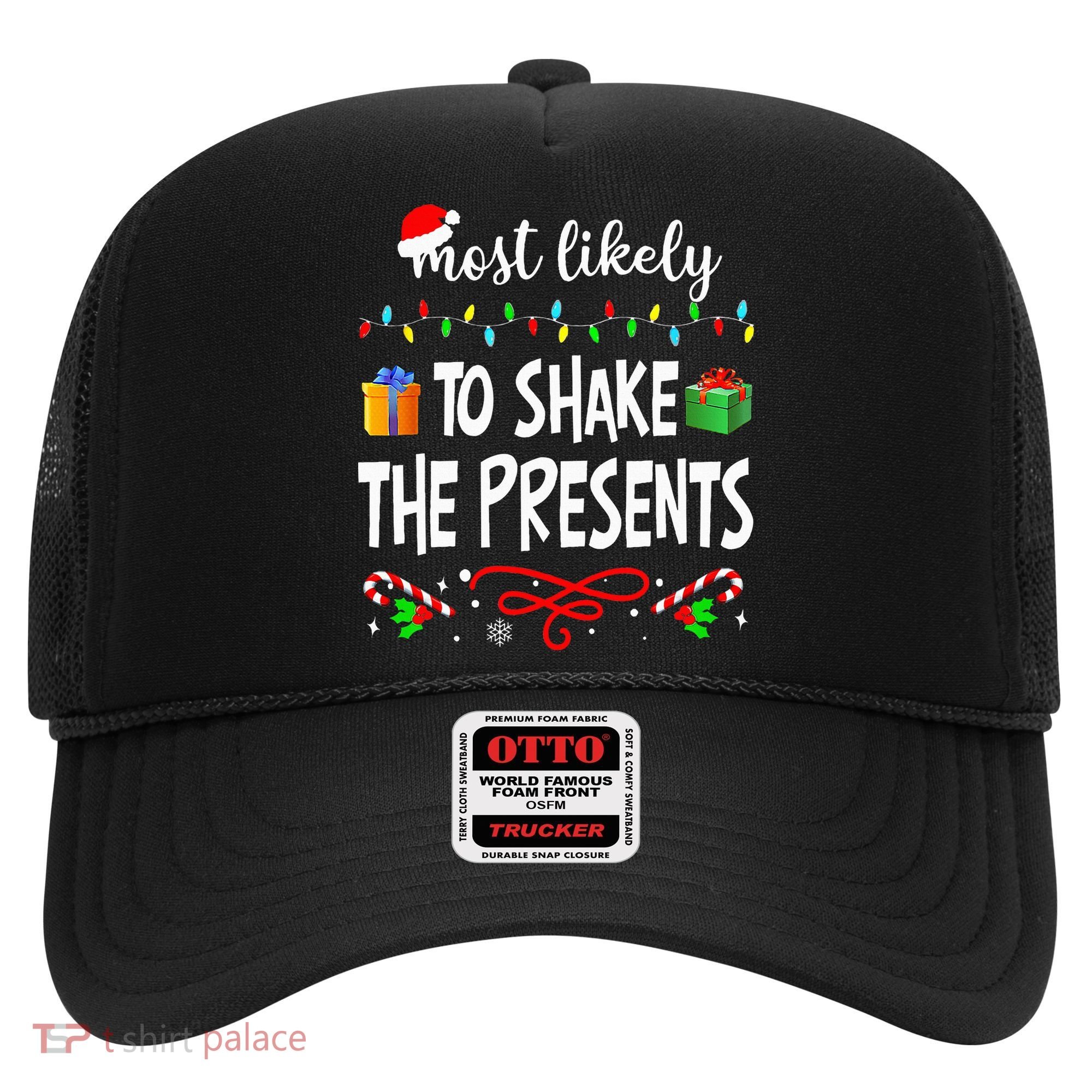 Most Likely To Shake The Presents Family Matching Christmas  Hat