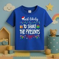 Most Likely To Shake The Presents Family Matching Christmas  Toddler T-Shirt thumb 3