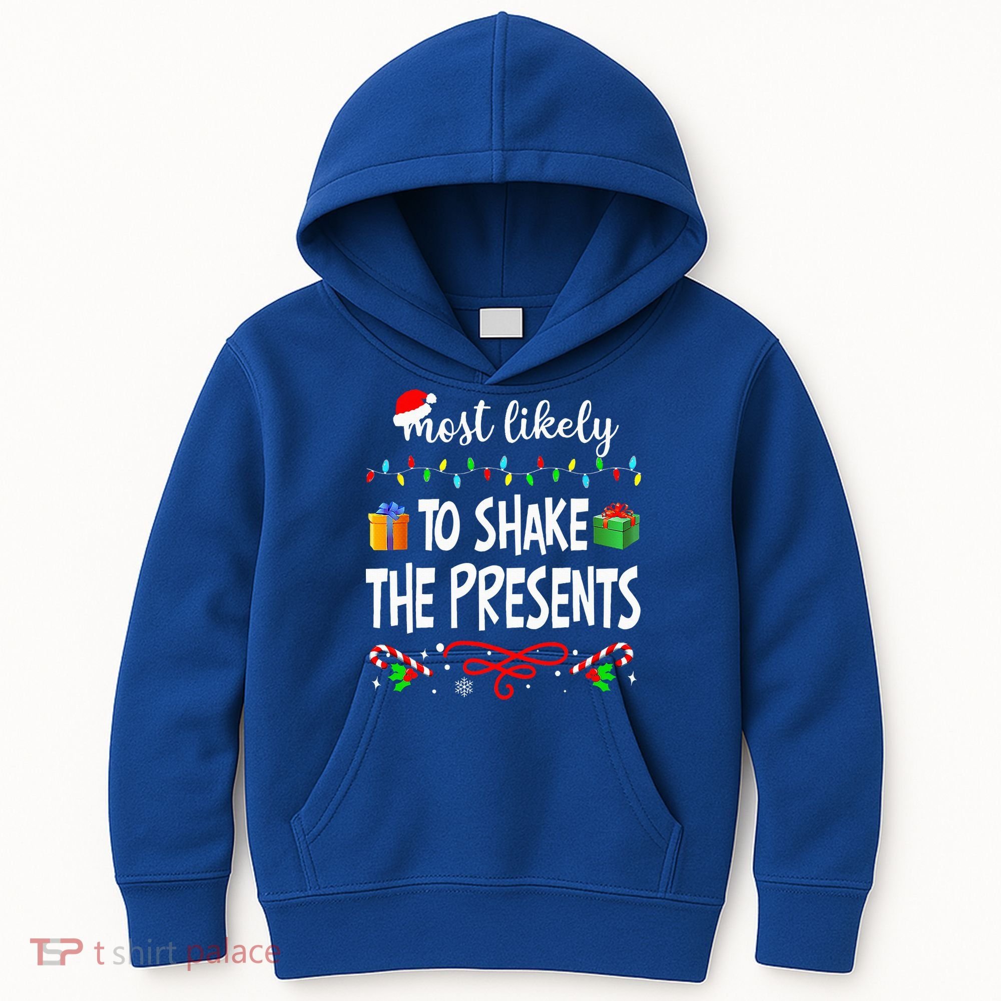 Most Likely To Shake The Presents Family Matching Christmas  Kids Hoodie