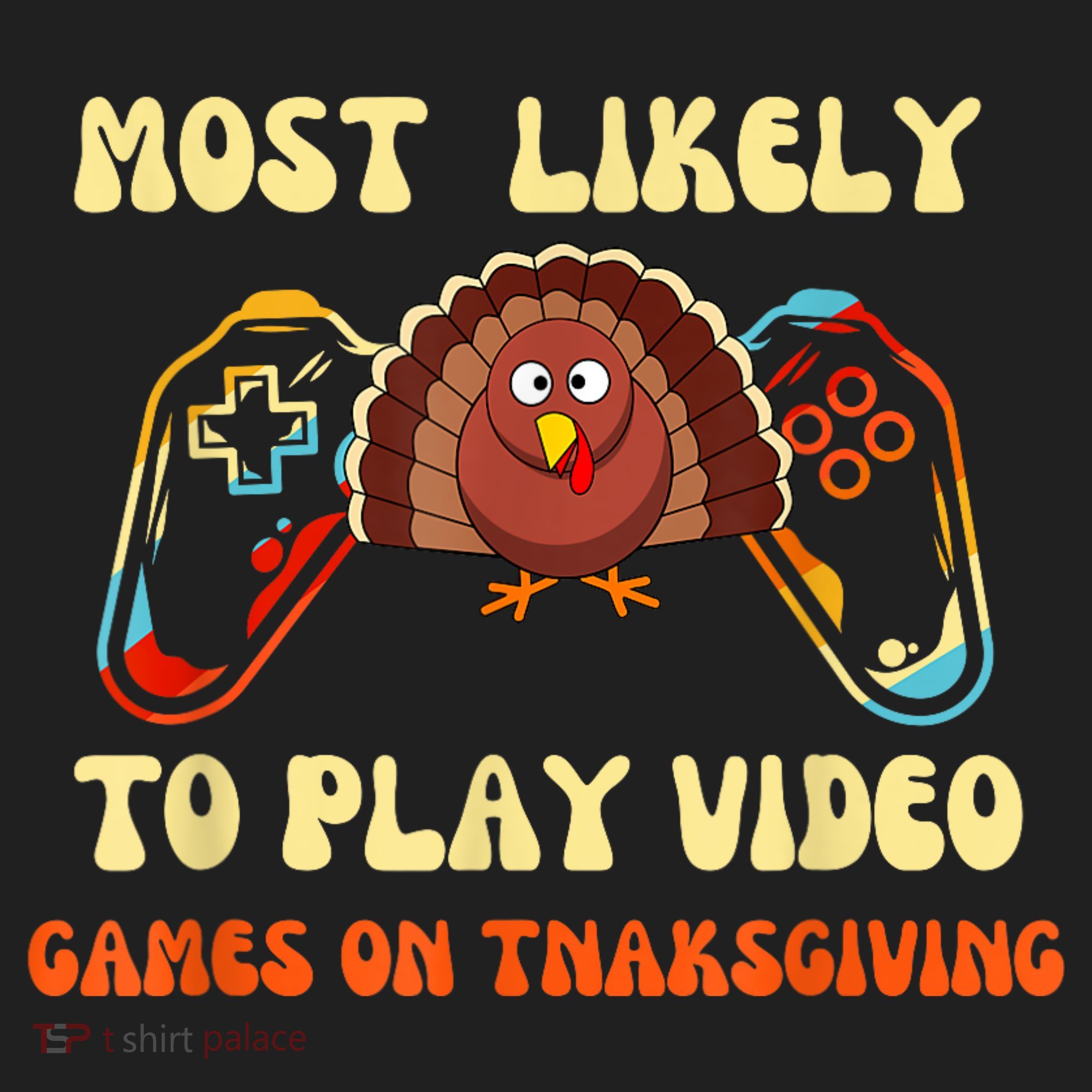 Most Likely To Play Video Games On Thanksgiving Hat