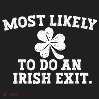 Most Likely To Do An Irish Exit Beanie thumb 2