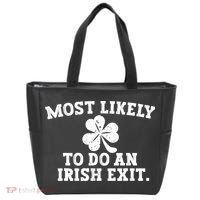 Most Likely To Do An Irish Exit Tote Bag thumb 0