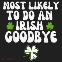 Most Likely To Do An Irish Goodbye Beanie thumb 2