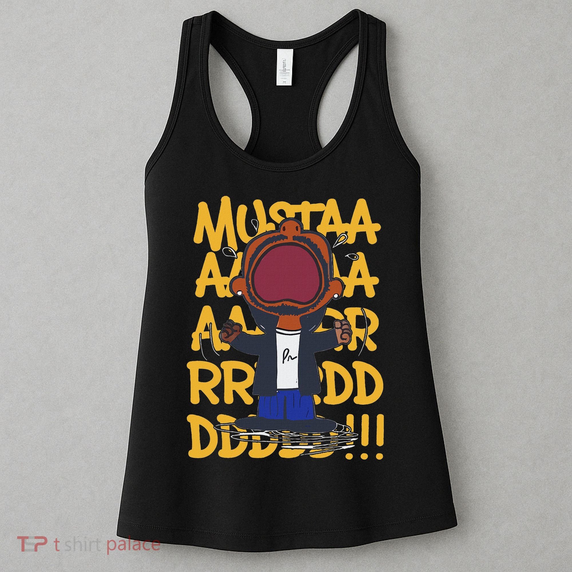 Mustard Lamar Tv Off Parody Cool Hip Hop Music Graphic Women's Tank Top
