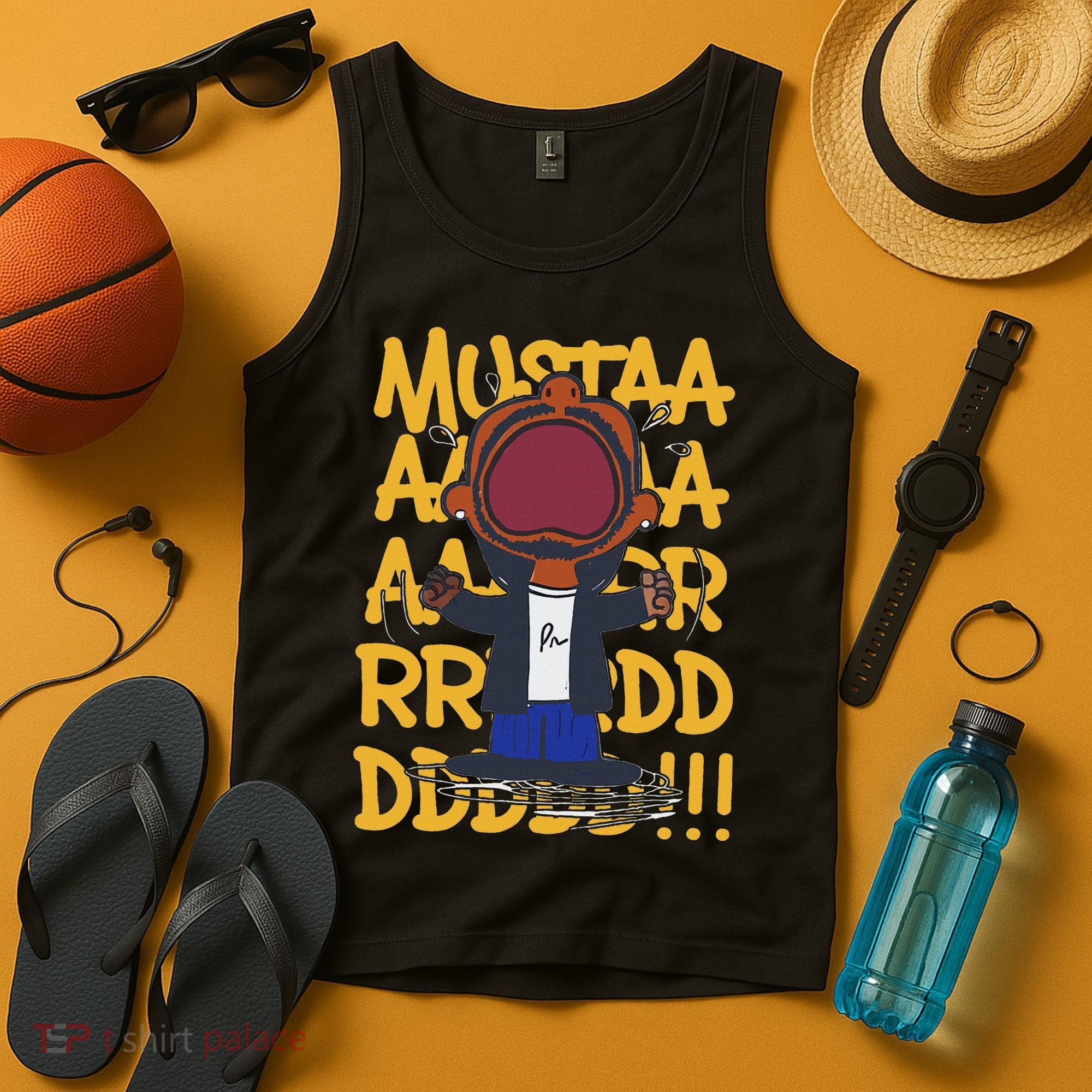 Mustard Lamar Tv Off Parody Cool Hip Hop Music Graphic Tank Top