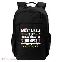 Most Likely To Sneak Peak At The Matching Family Christmas Backpack thumb 0