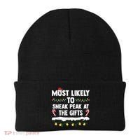 Most Likely To Sneak Peak At The Matching Family Christmas Beanie thumb 0