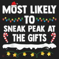 Most Likely To Sneak Peak At The Matching Family Christmas Hat thumb 2