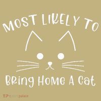 Most Likely To Bring Home A Cat Sweatshirt thumb 2