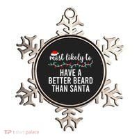 Most Likely To Christmas Matching Family Pajamas Funny Ornament thumb 0