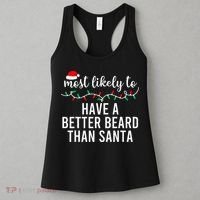 Most Likely To Christmas Matching Family Pajamas Funny Women's Tank Top thumb 3