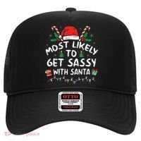 Most Likely To Get Sassy with Santa Family Xmas  Hat thumb 0