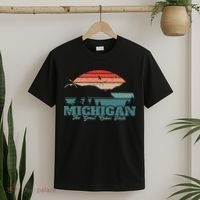 Michigan Lake The Great Lakes State Proud Michigander T-Shirt thumb 2