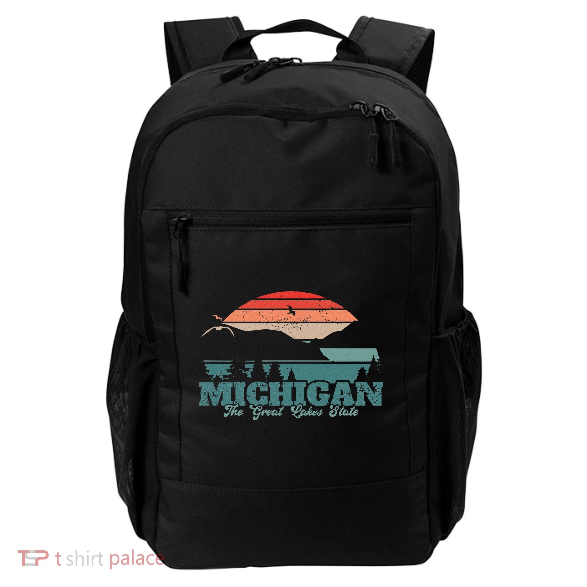 Michigan Lake The Great Lakes State Proud Michigander Backpack