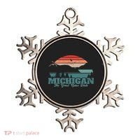 Michigan Lake The Great Lakes State Proud Michigander Ornament thumb 0