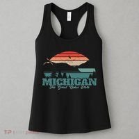 Michigan Lake The Great Lakes State Proud Michigander Women's Tank Top thumb 3