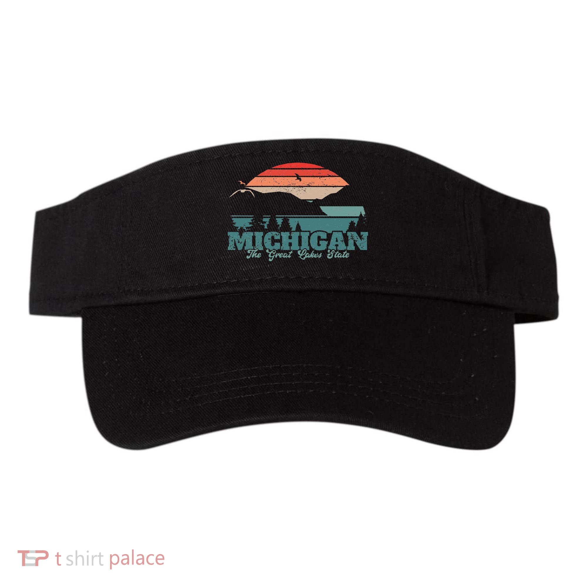Michigan Lake The Great Lakes State Proud Michigander Visor