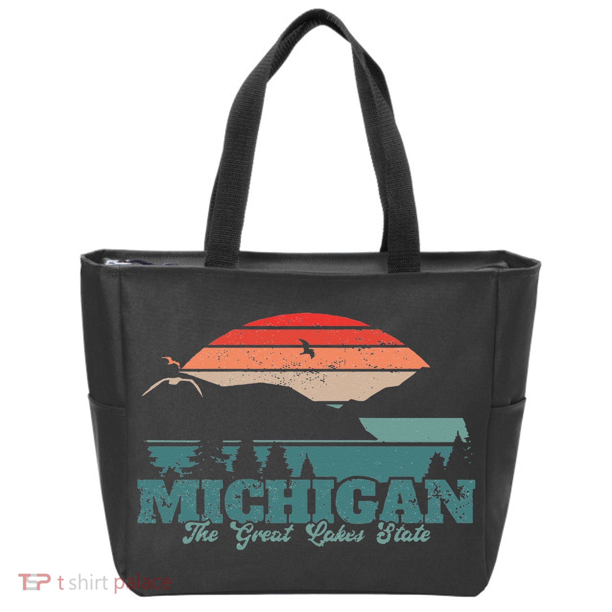 Michigan Lake The Great Lakes State Proud Michigander Tote Bag