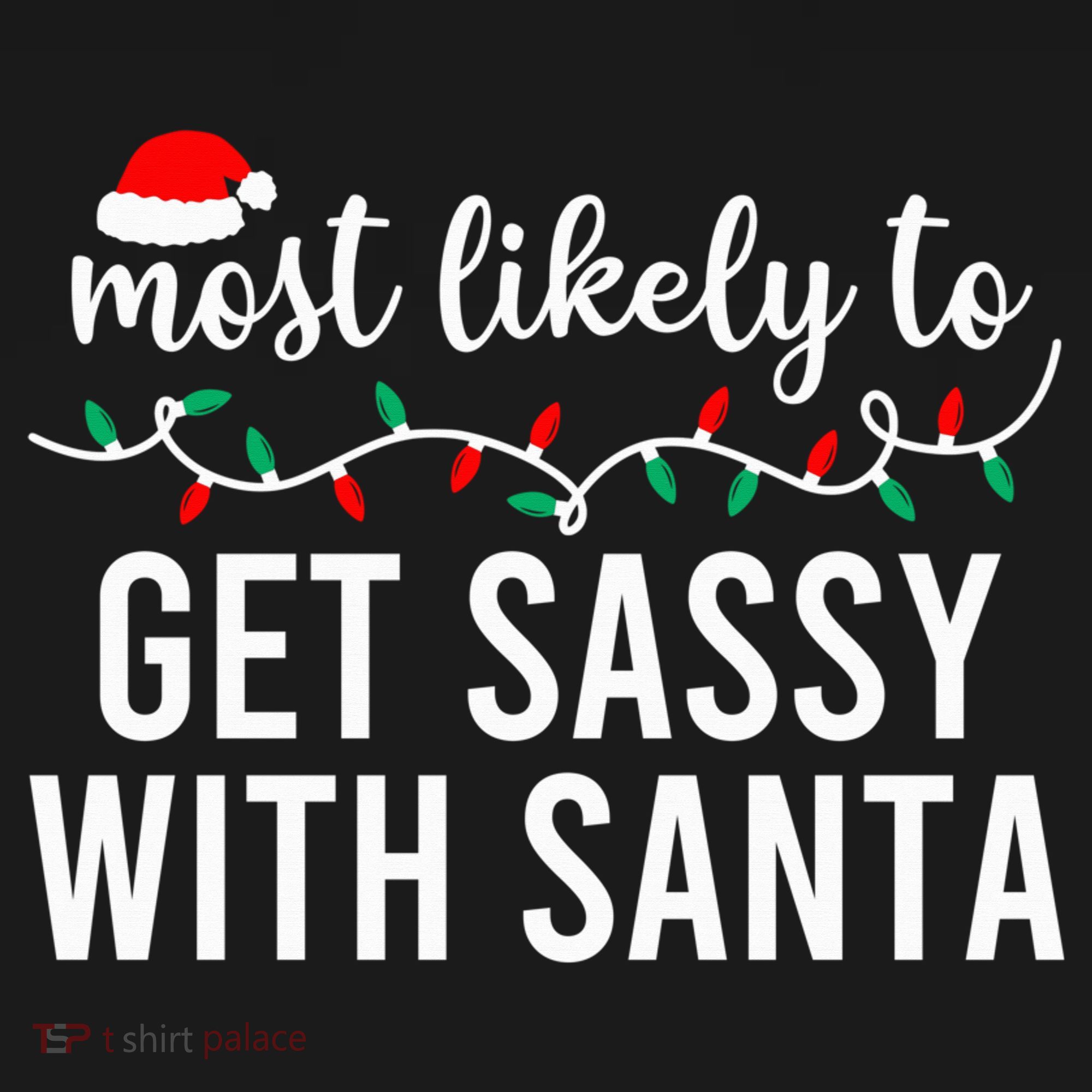 Most Likely To Christmas Shirt Matching Family Pajamas Funny Women's Tank Top