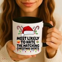 Most Likely To Hat The Matching Christmas Shirts Coffee Mug thumb 3