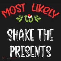 Most Likely To Christmas Shake The Presents Family Group Sweatshirt thumb 3