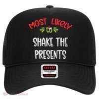 Most Likely To Christmas Shake The Presents Family Group Hat thumb 0